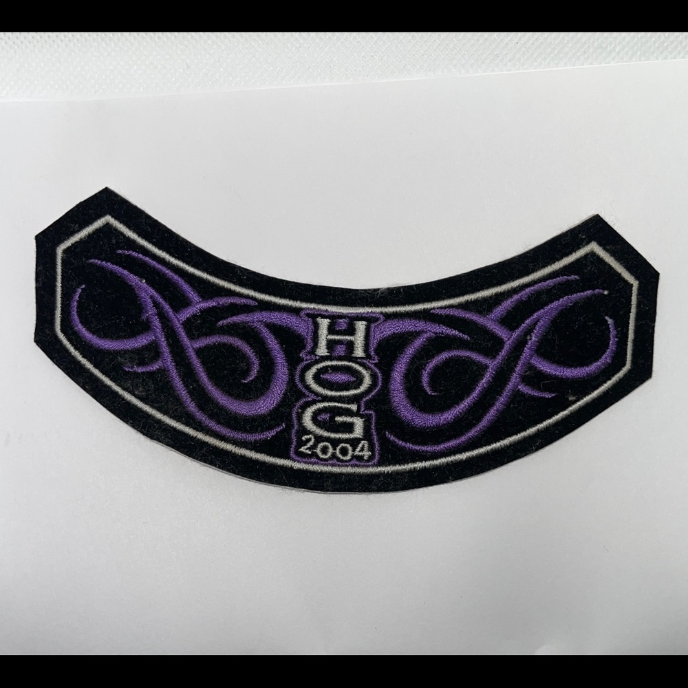 2004 Harley Davidson HOG Owners Group Rocker Patch MC